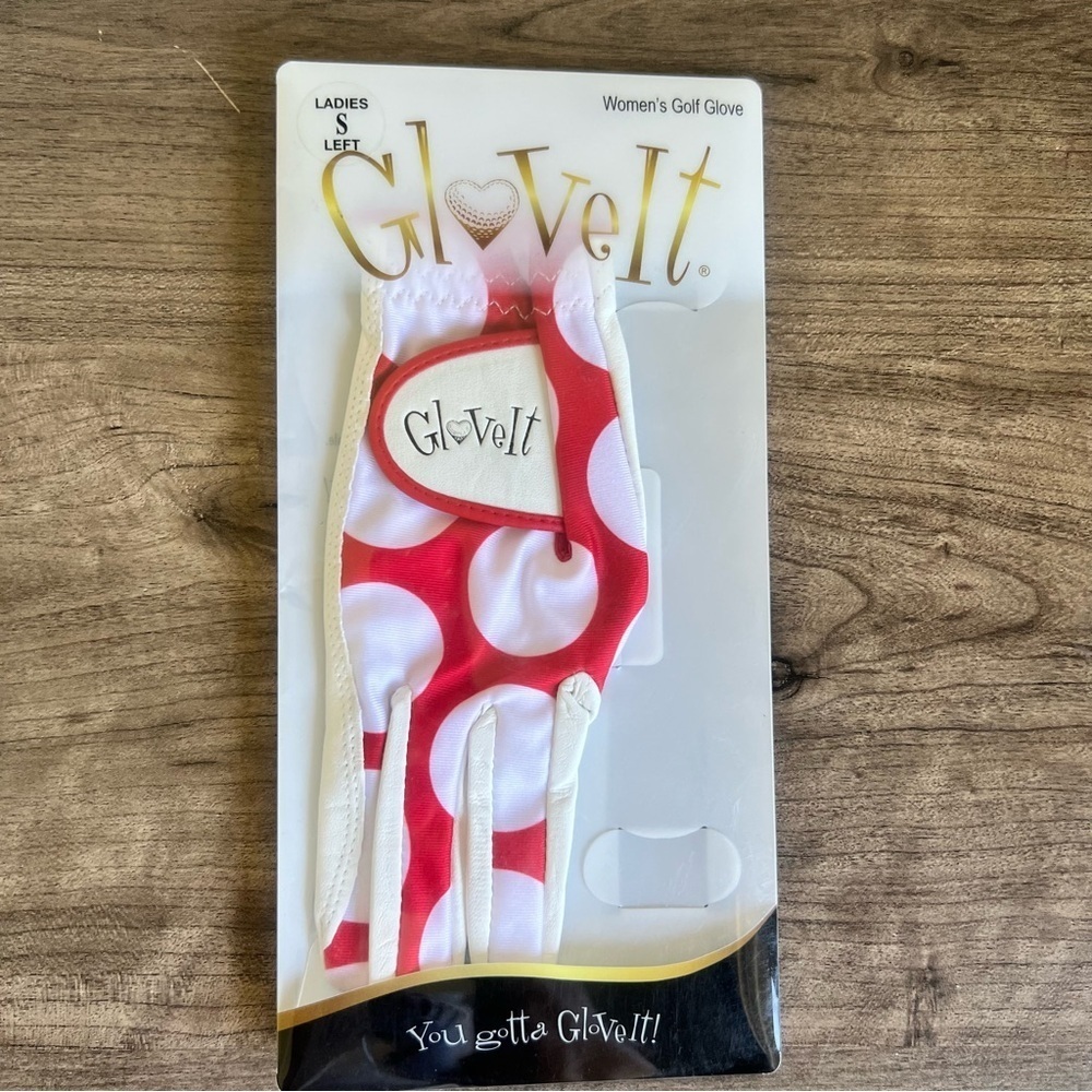 Glove It NEW Women's Ta Dot! Left Hand Golf Glove Size Small